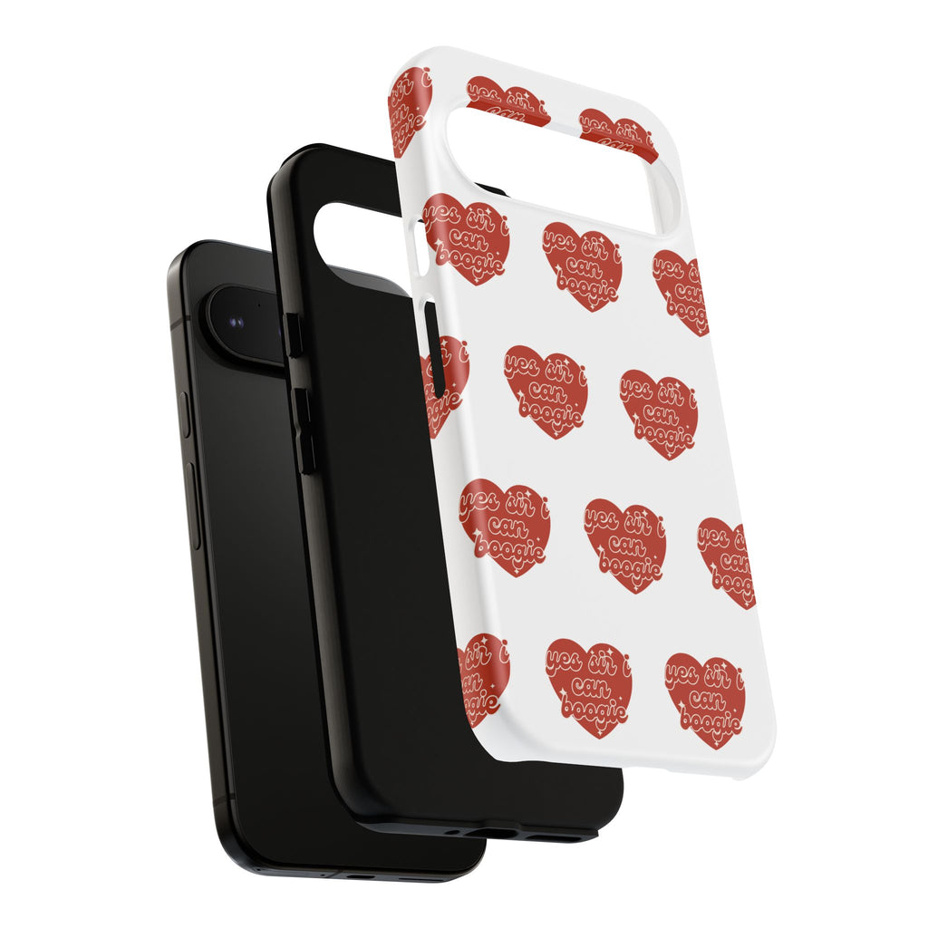 Yes Sir I Can Boogie heart pattern Phone Case | iPhone Samsung protective case