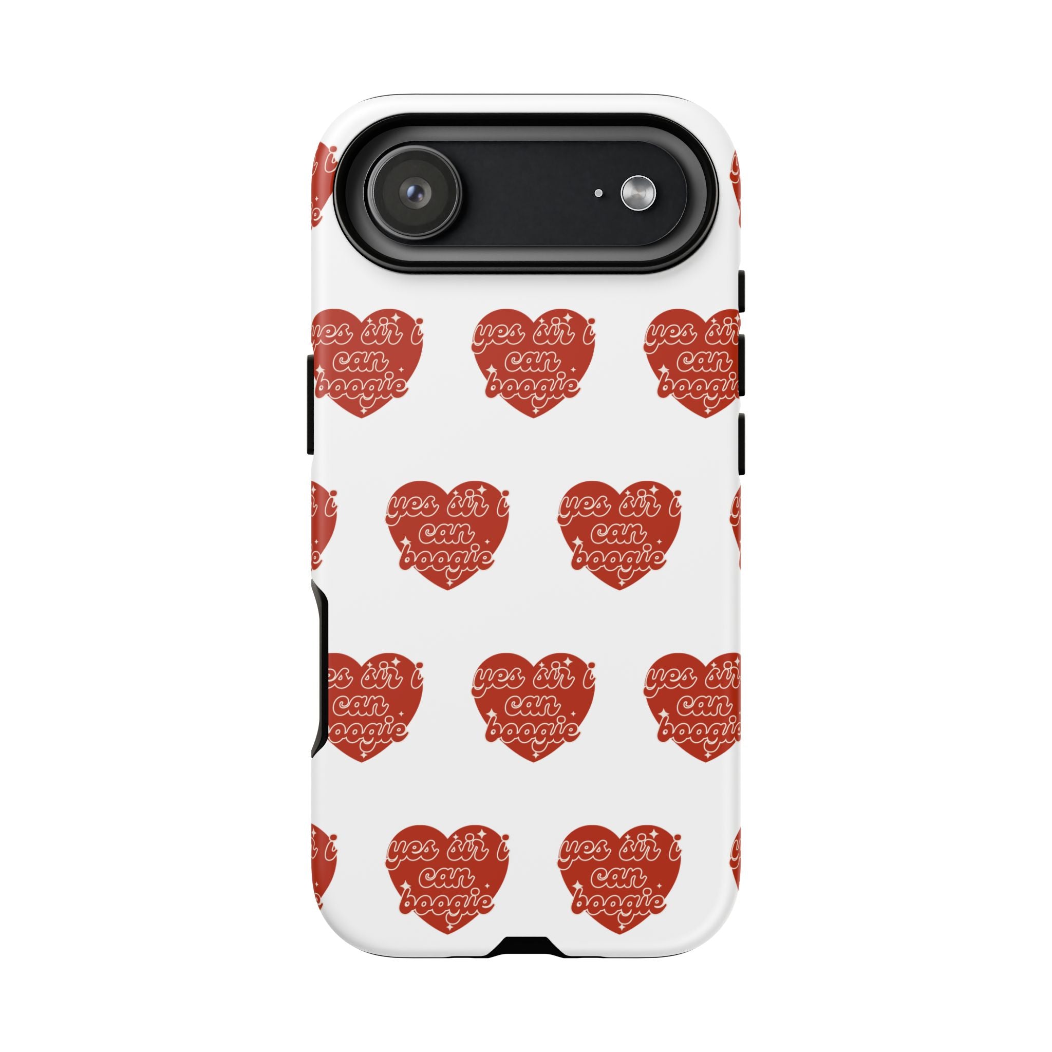 Yes Sir I Can Boogie heart pattern Phone Case | iPhone Samsung protective case
