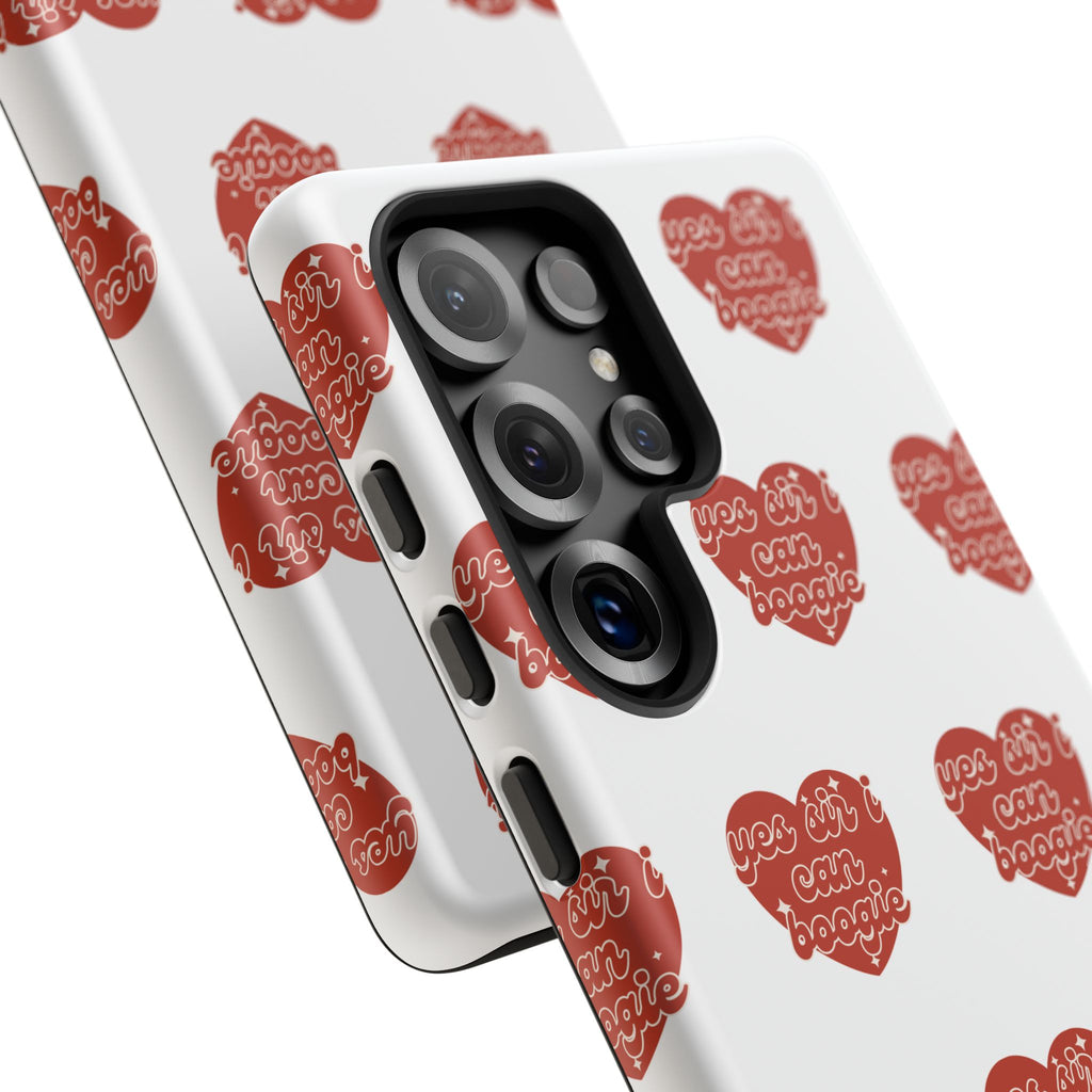 Yes Sir I Can Boogie heart pattern Phone Case | iPhone Samsung protective case
