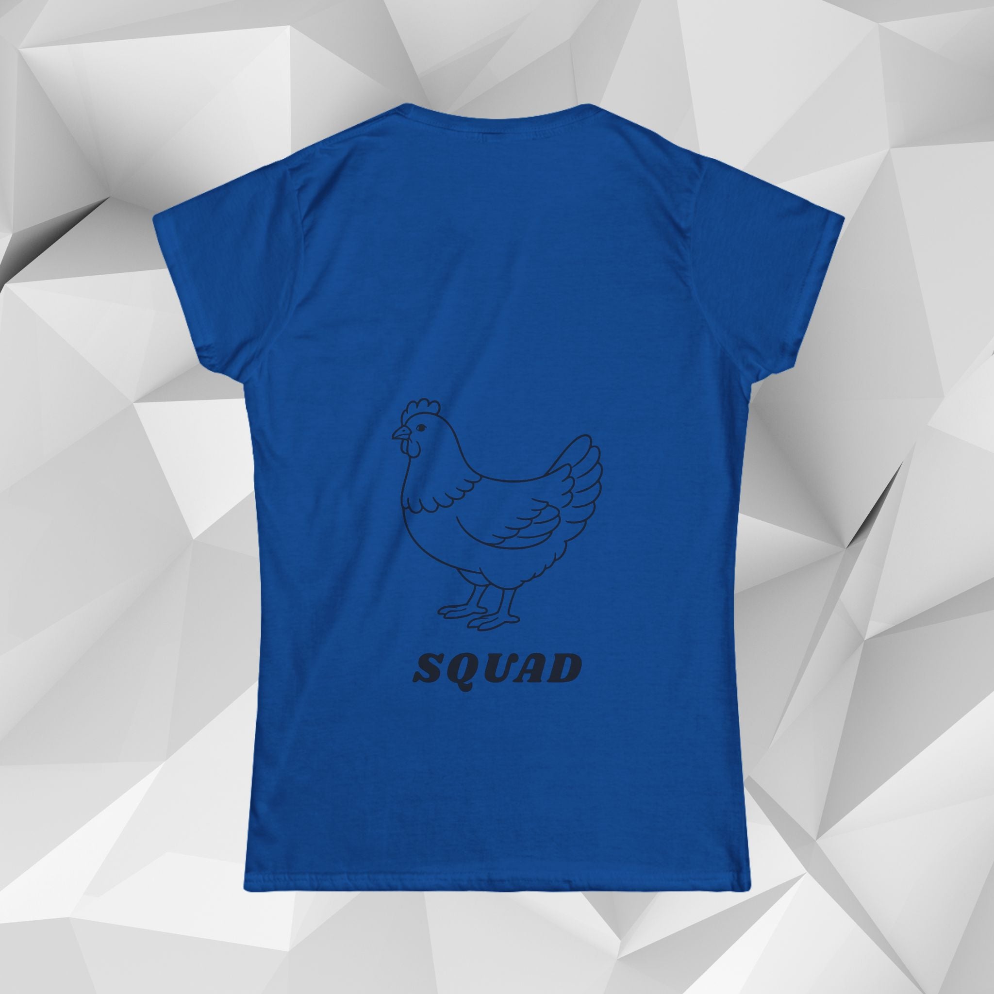 Hen Squad T-Shirt — Funny Scottish Hen Party Tee (back)
