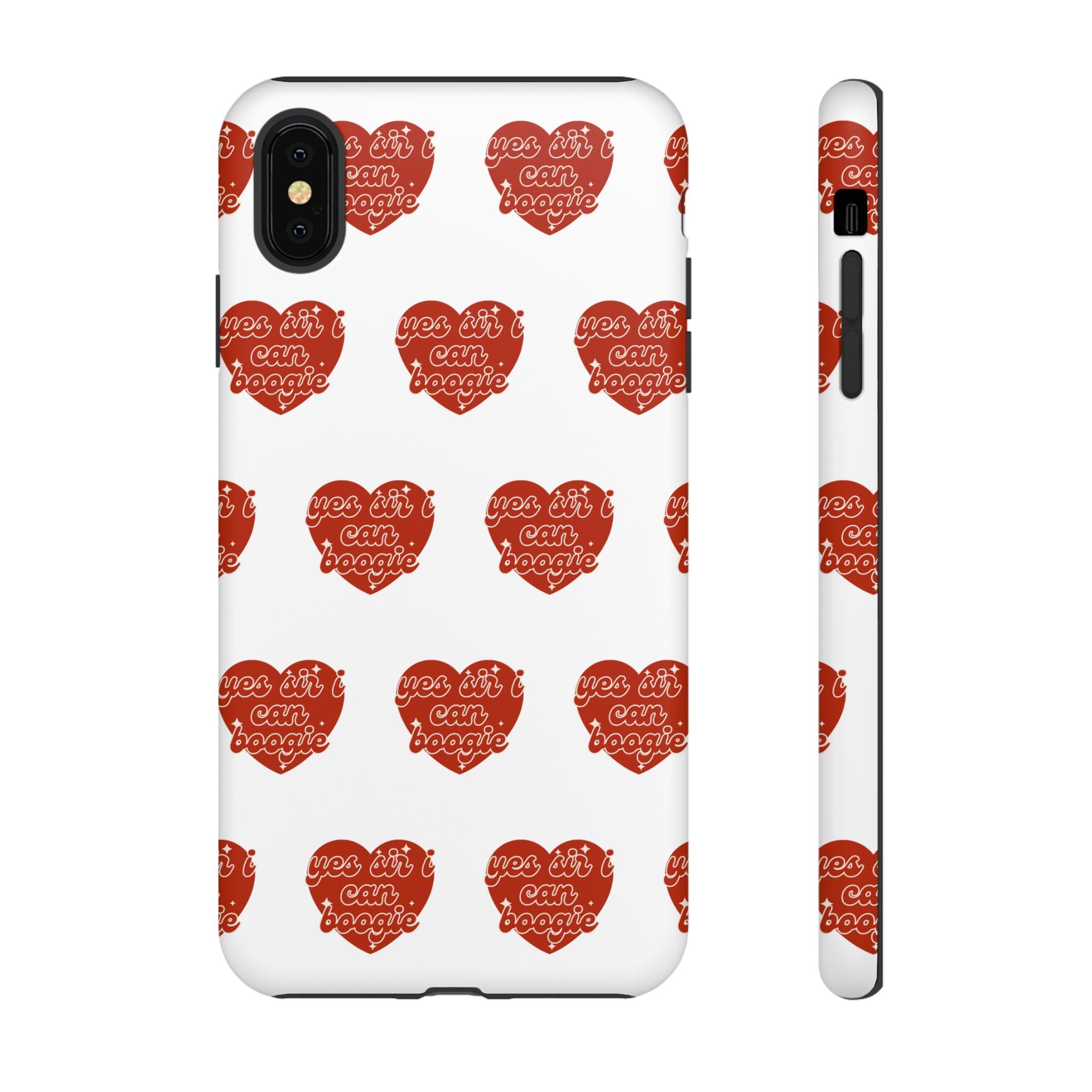 Yes Sir I Can Boogie heart pattern Phone Case | iPhone Samsung protective case