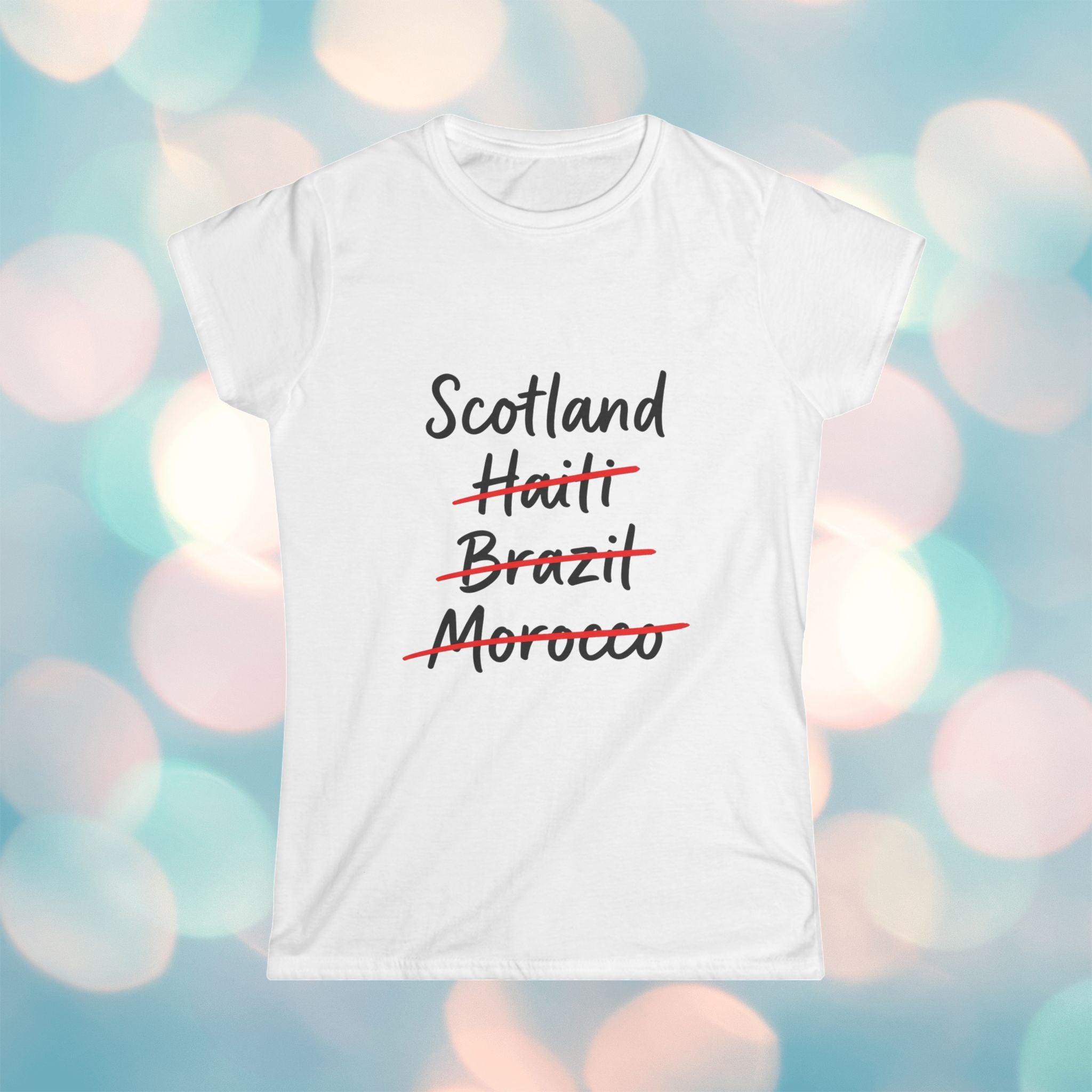 Scotland World Cup Group Winners Tee | Soccer Fan Shirt, Scotland Flag Design