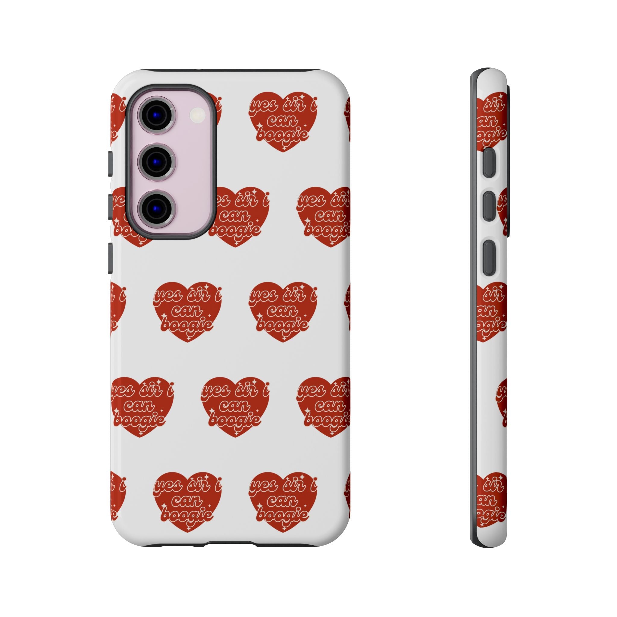 Yes Sir I Can Boogie heart pattern Phone Case | iPhone Samsung protective case