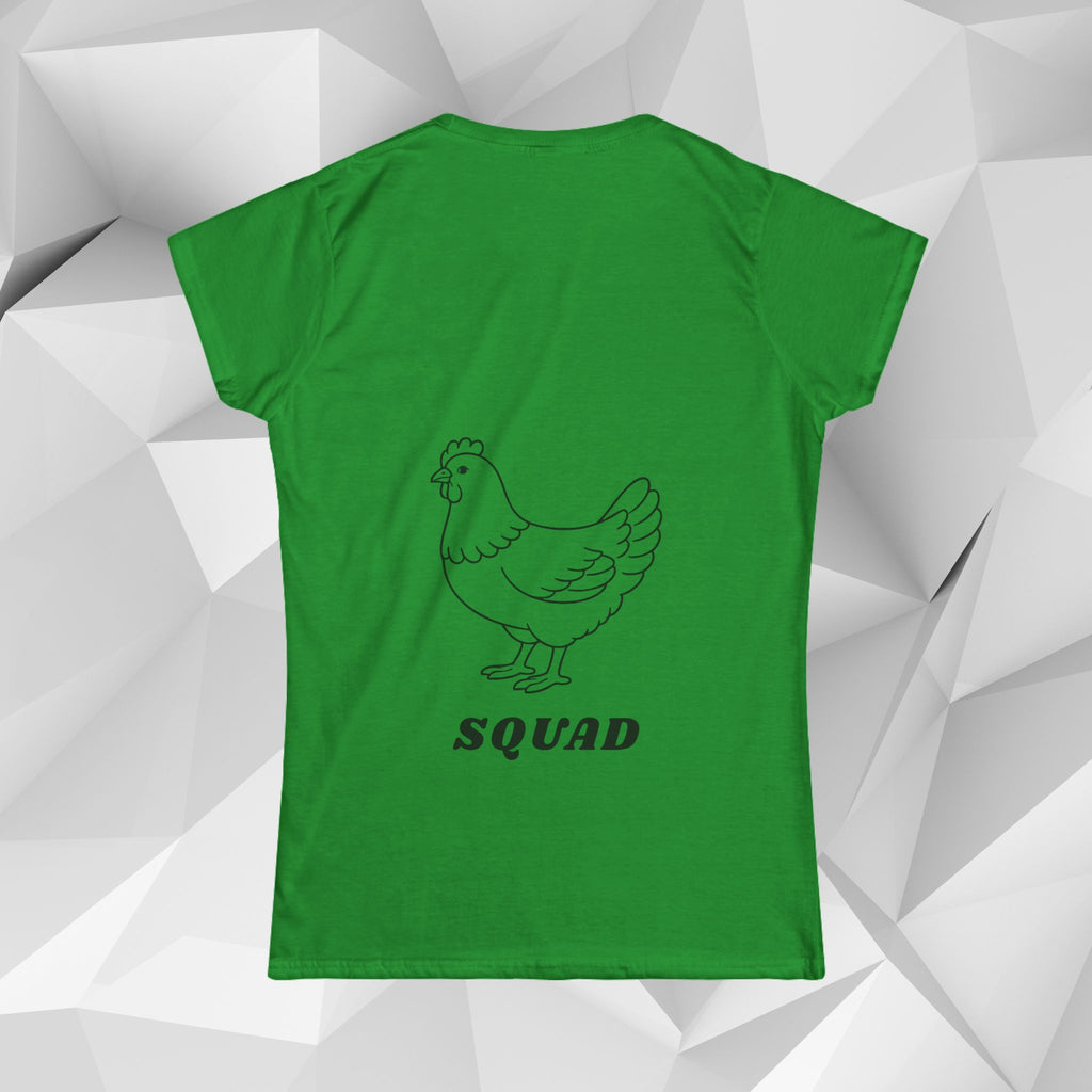 Hen Squad T-Shirt — Funny Scottish Hen Party Tee (back)