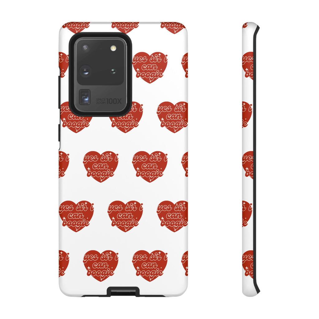 Yes Sir I Can Boogie heart pattern Phone Case | iPhone Samsung protective case