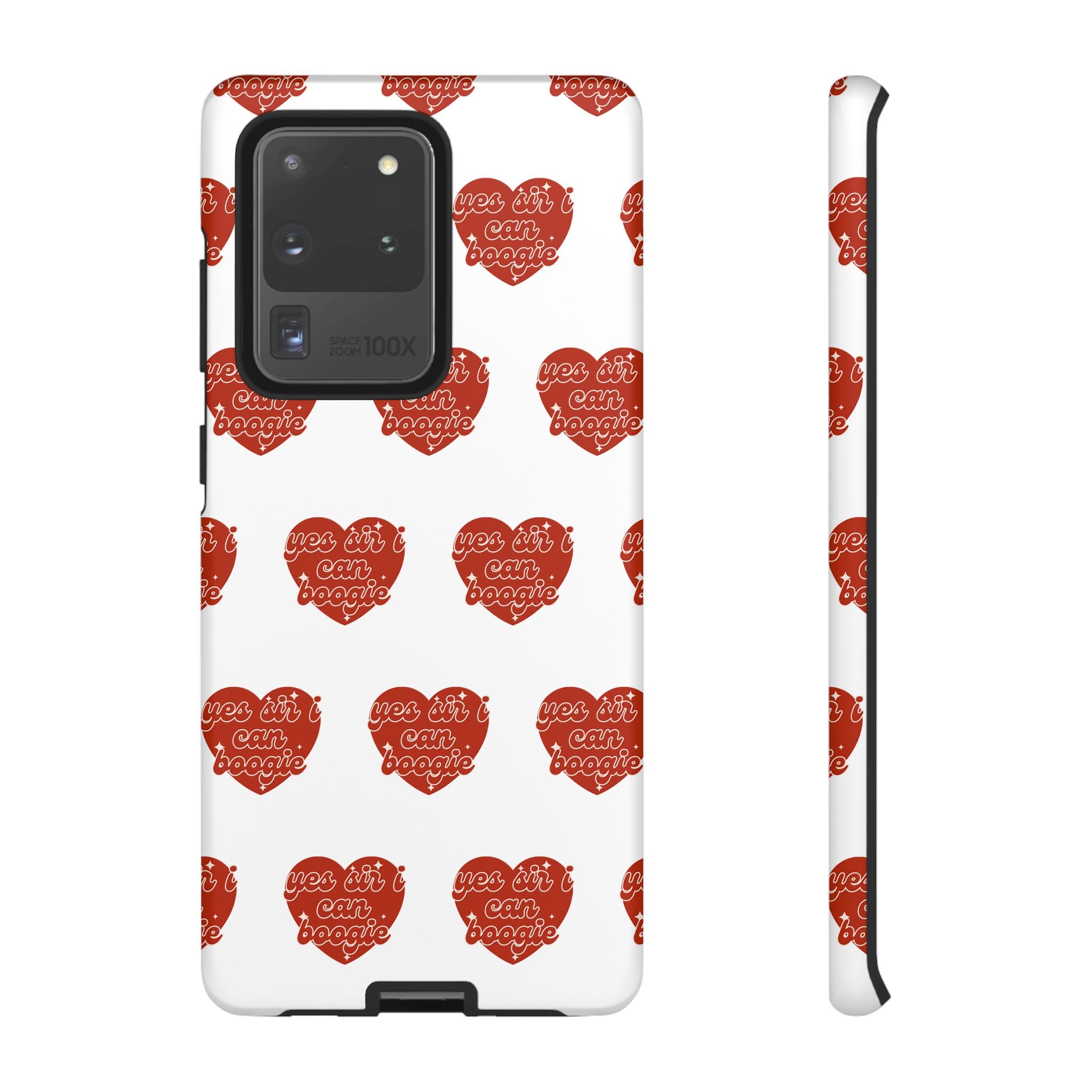 Yes Sir I Can Boogie heart pattern Phone Case | iPhone Samsung protective case