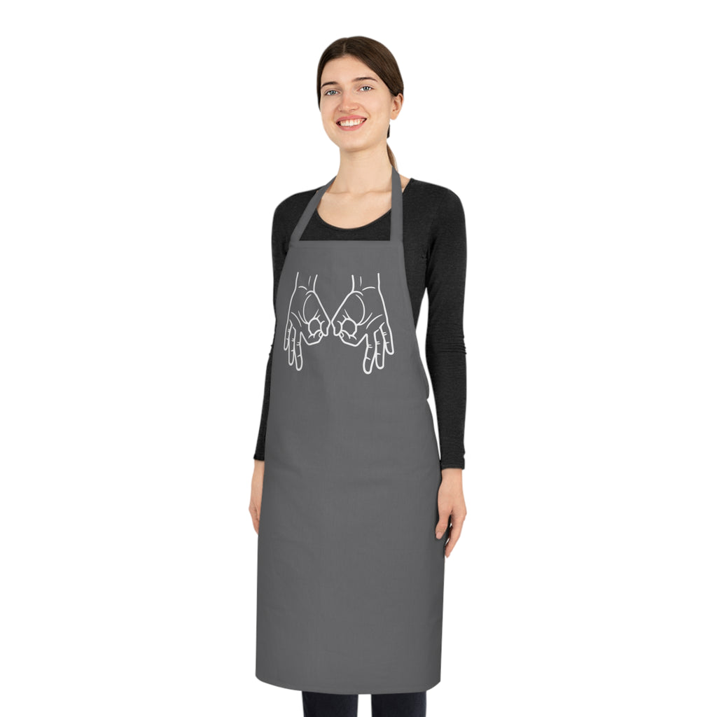 Scottish Football Celebration Cotton Apron — Fun Soccer Kitchen Apron
