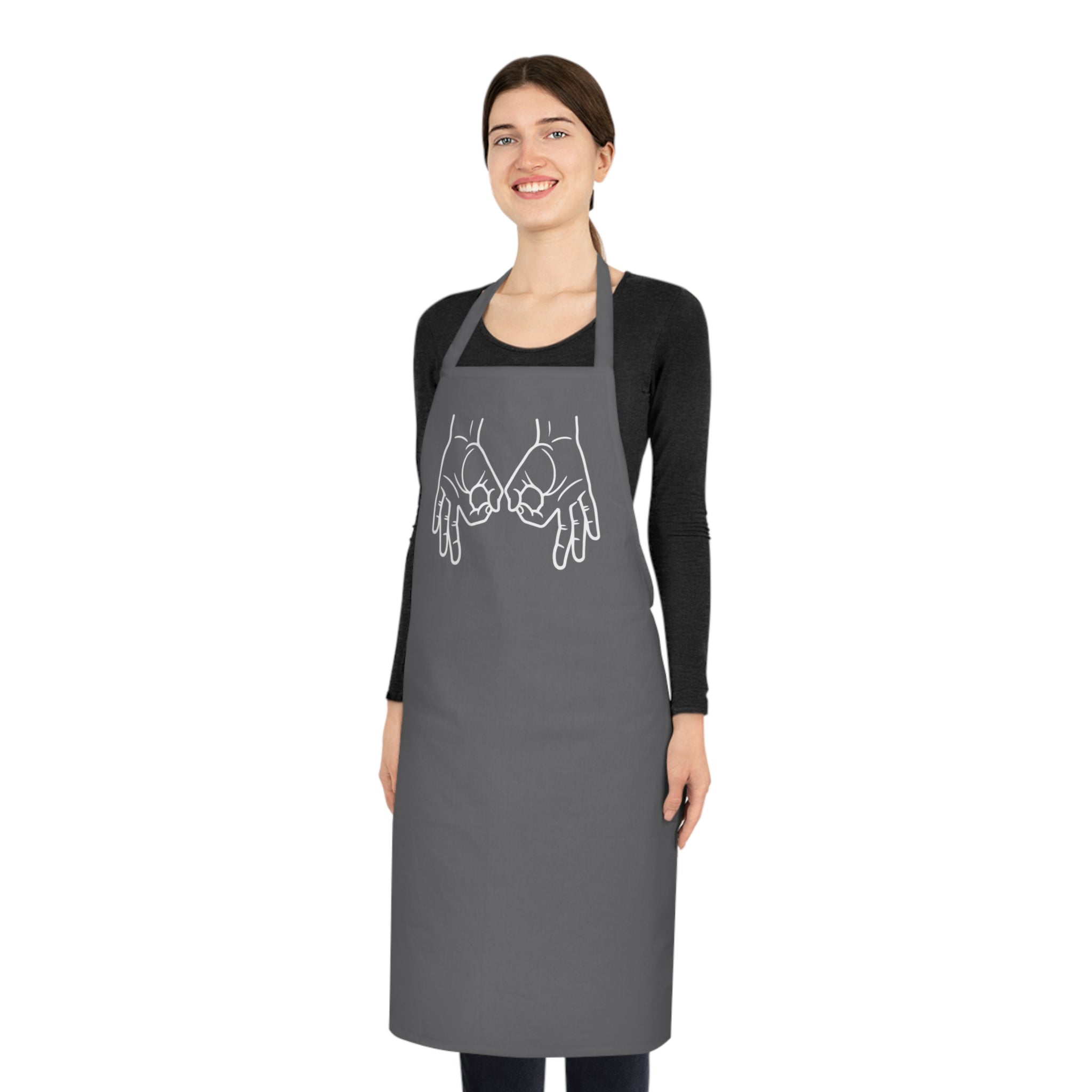 Scottish Football Celebration Cotton Apron — Fun Soccer Kitchen Apron