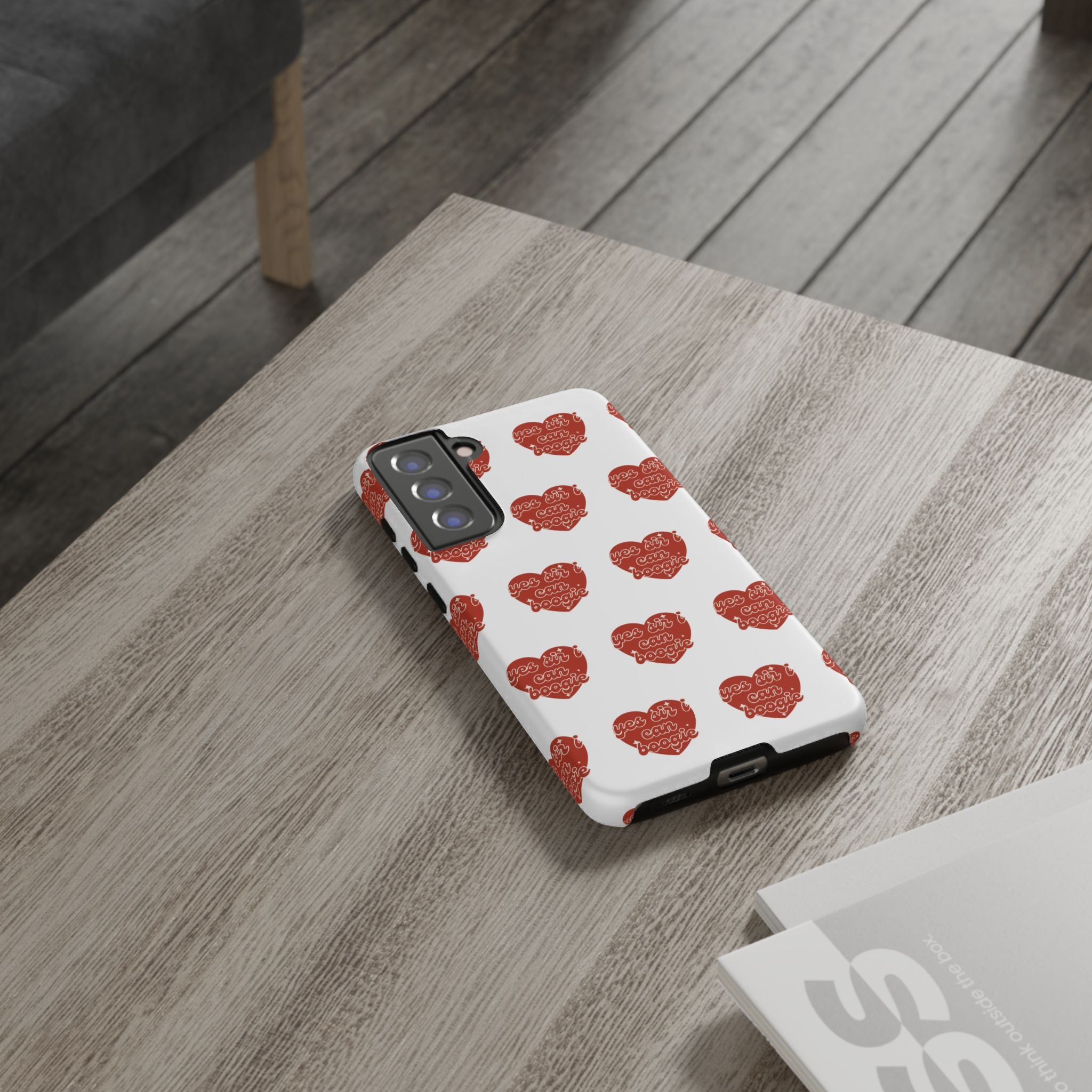Yes Sir I Can Boogie heart pattern Phone Case | iPhone Samsung protective case