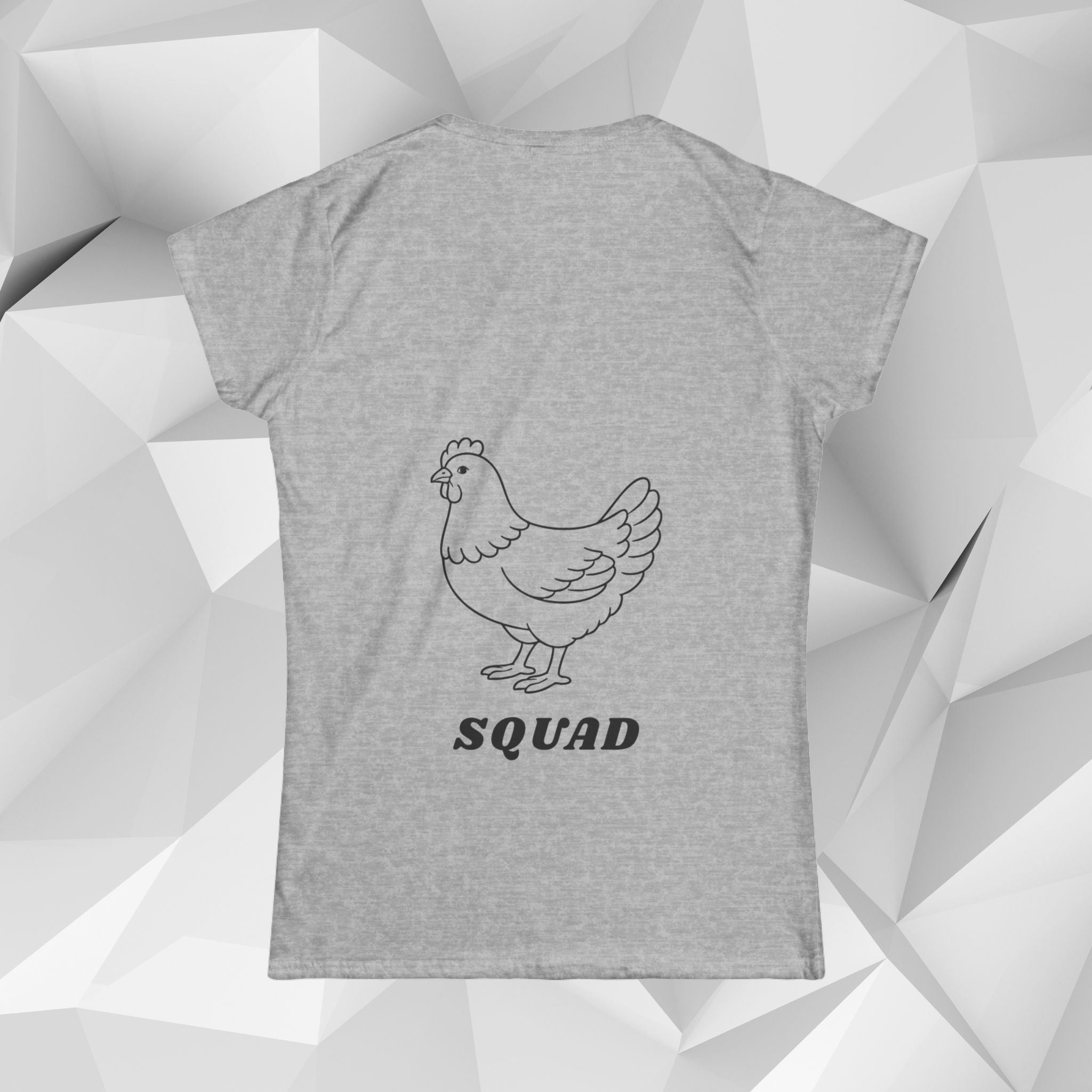 Hen Squad T-Shirt — Funny Scottish Hen Party Tee (back)
