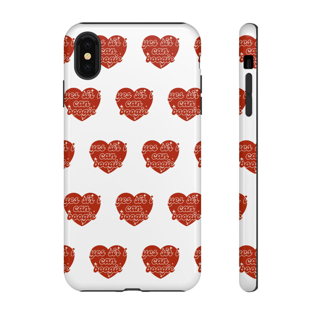 Yes Sir I Can Boogie heart pattern Phone Case | iPhone Samsung protective case