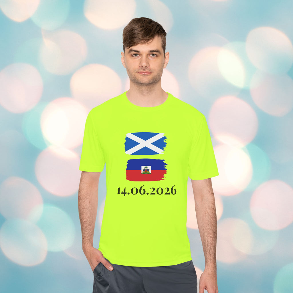 Scotland vs Haiti World Cup Tee — Match Date Comfy Soccer Shirt