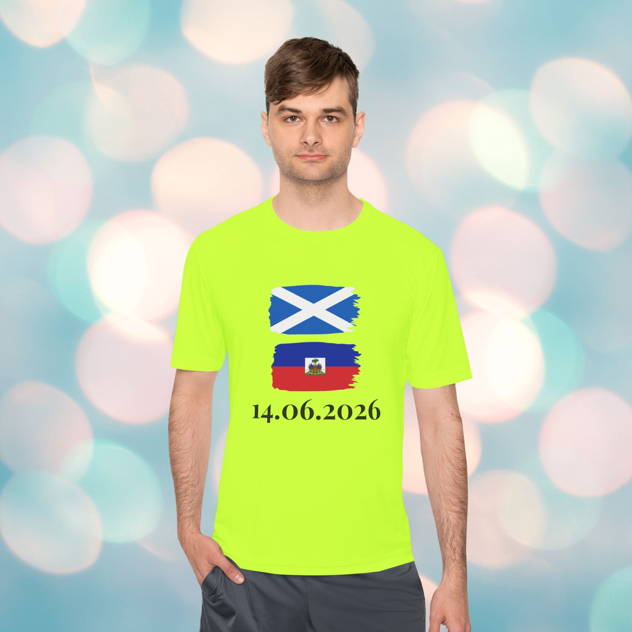 Scotland vs Haiti World Cup Tee — Match Date Comfy Soccer Shirt