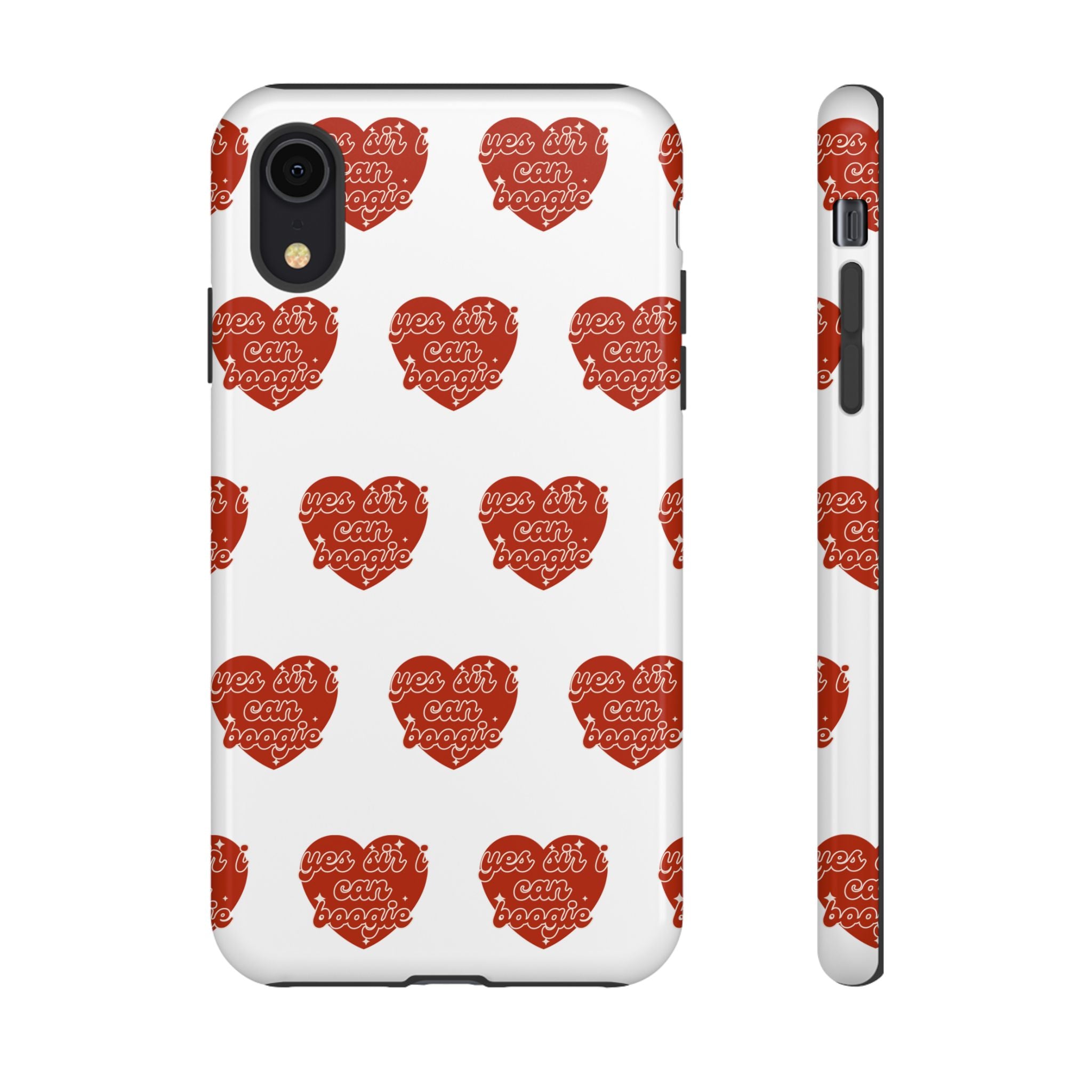 Yes Sir I Can Boogie heart pattern Phone Case | iPhone Samsung protective case