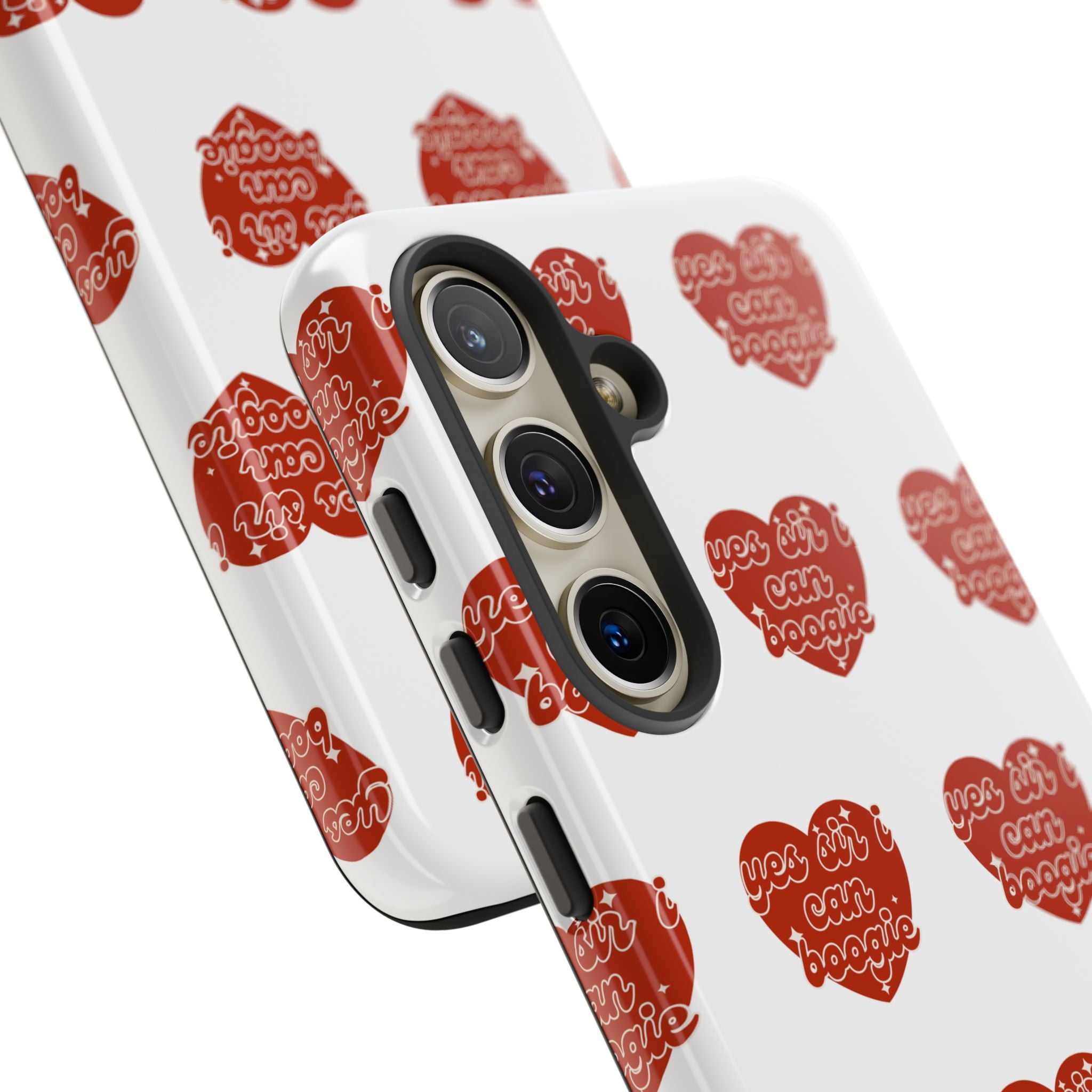 Yes Sir I Can Boogie heart pattern Phone Case | iPhone Samsung protective case