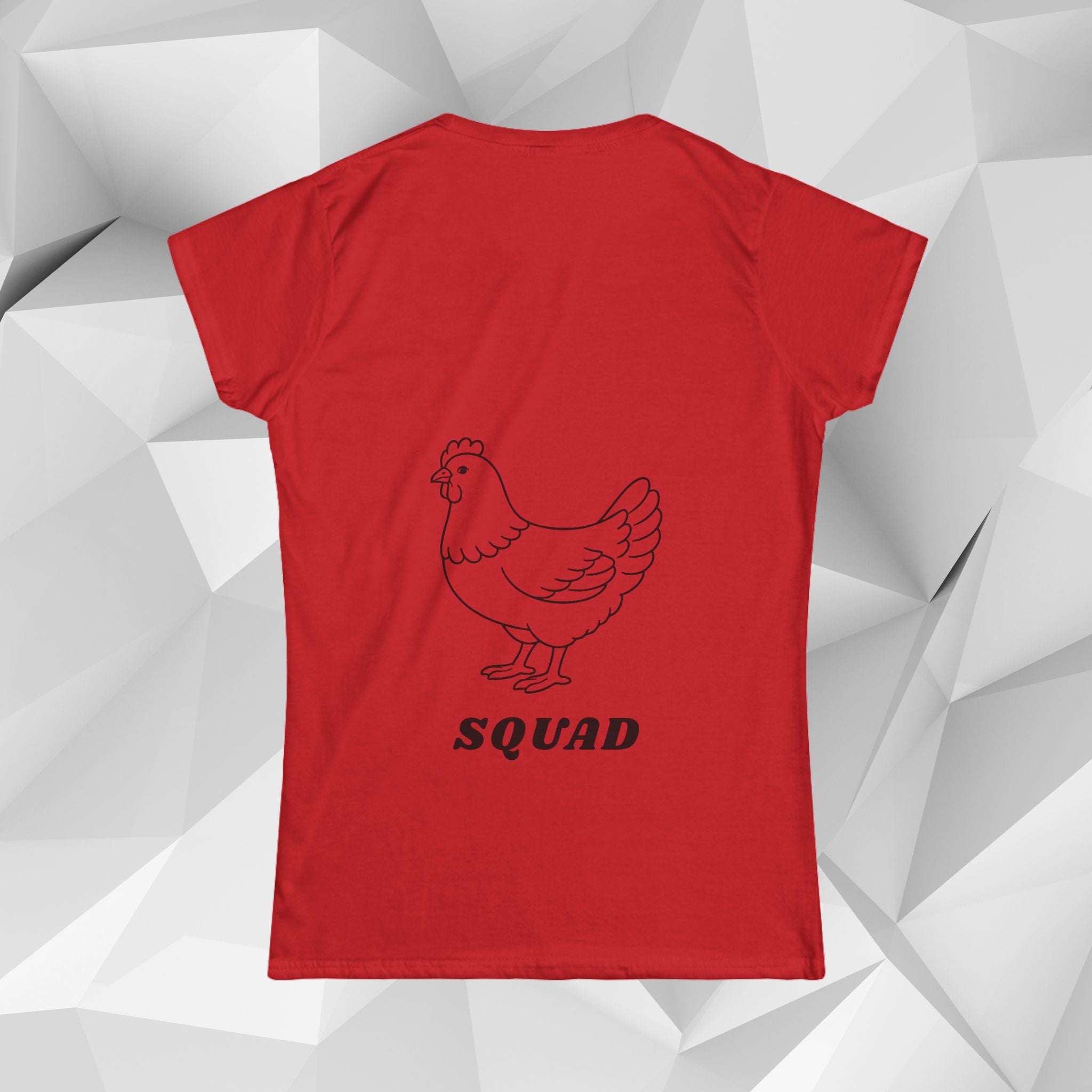 Hen Squad T-Shirt — Funny Scottish Hen Party Tee (back)
