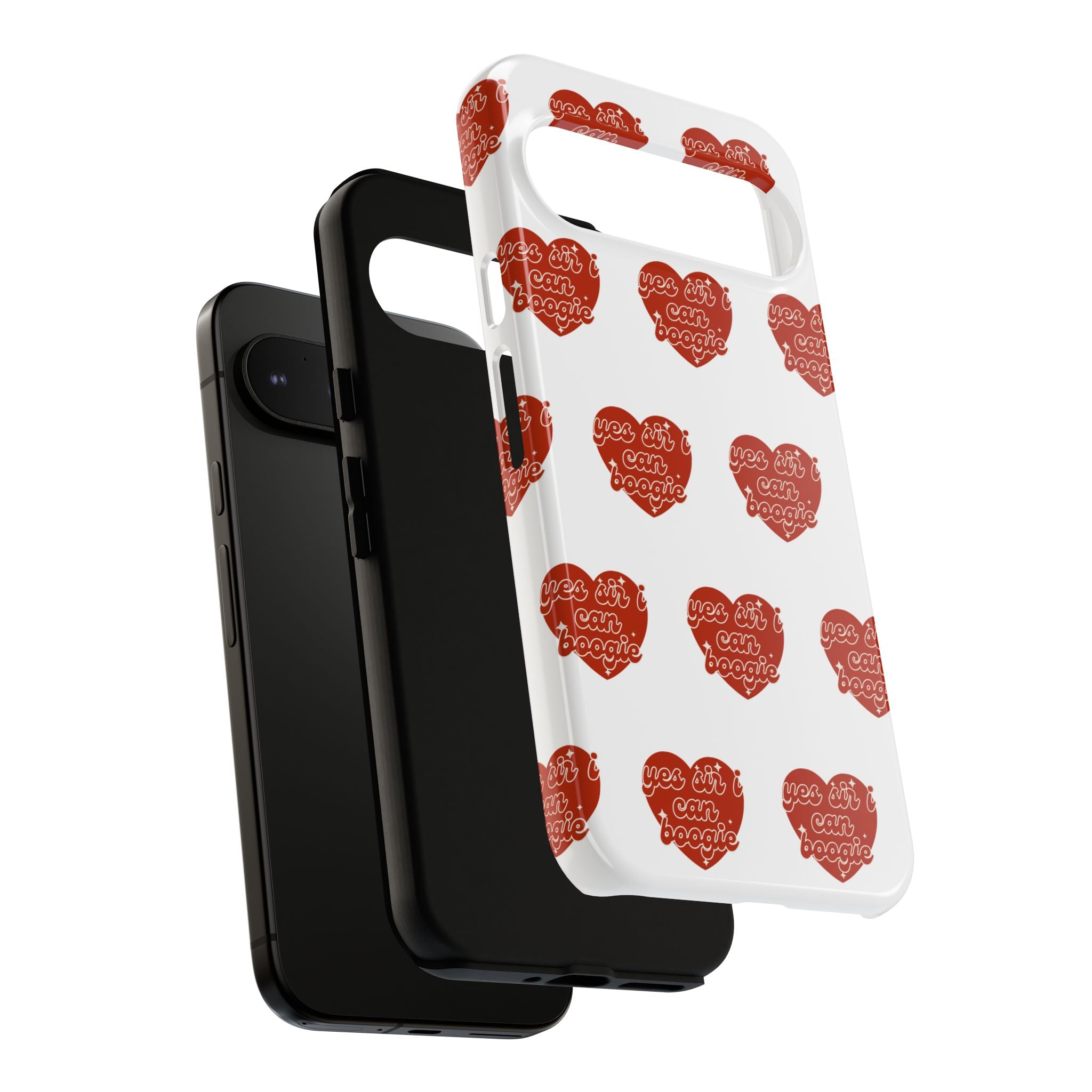 Yes Sir I Can Boogie heart pattern Phone Case | iPhone Samsung protective case