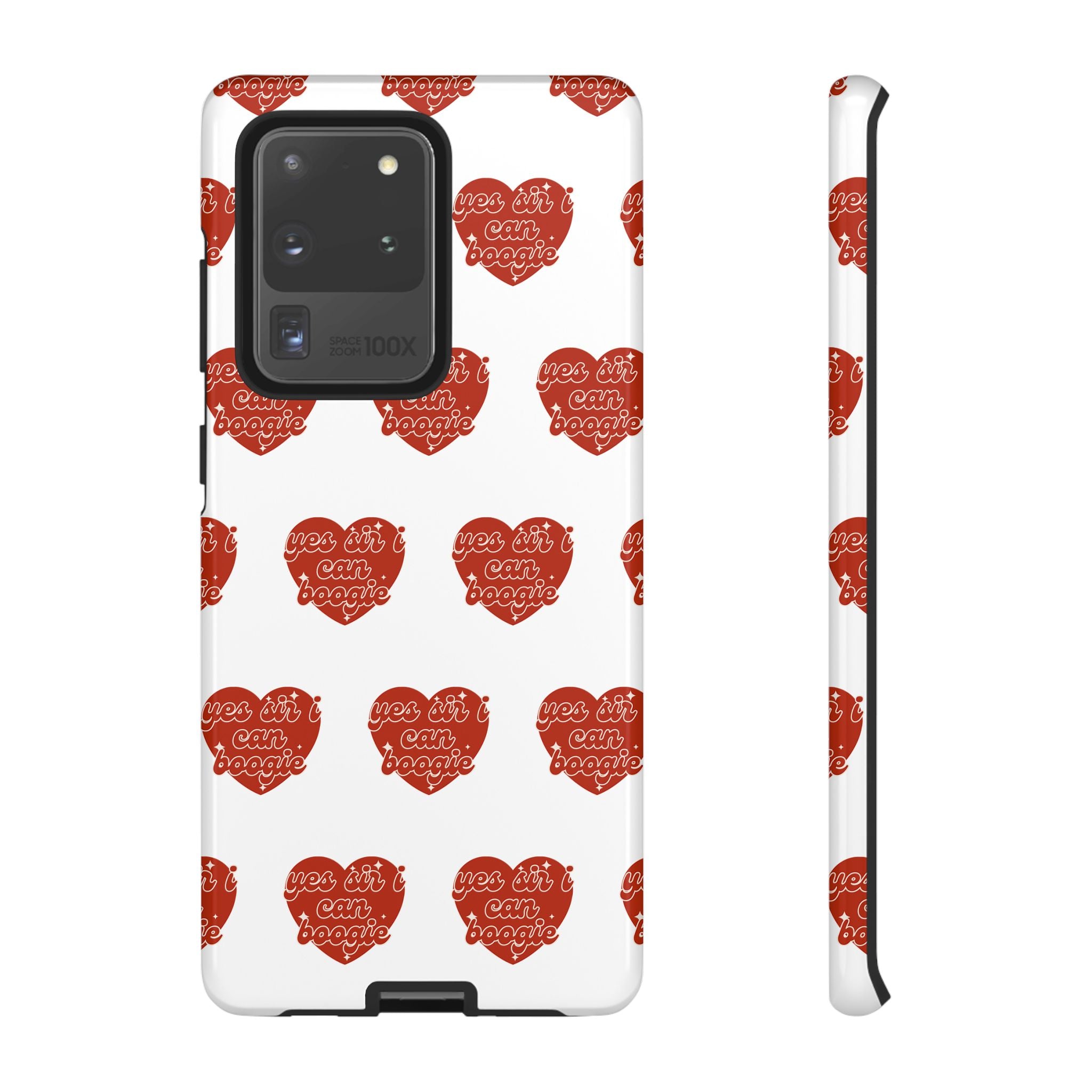 Yes Sir I Can Boogie heart pattern Phone Case | iPhone Samsung protective case