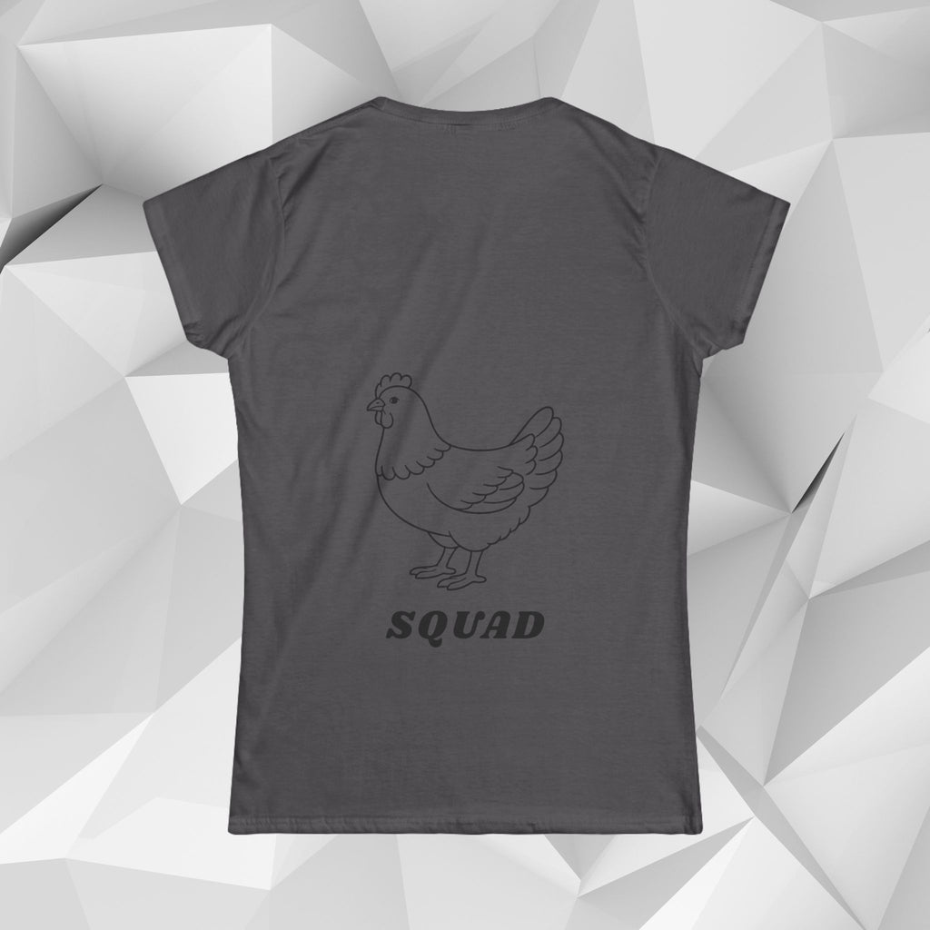Hen Squad T-Shirt — Funny Scottish Hen Party Tee (back)