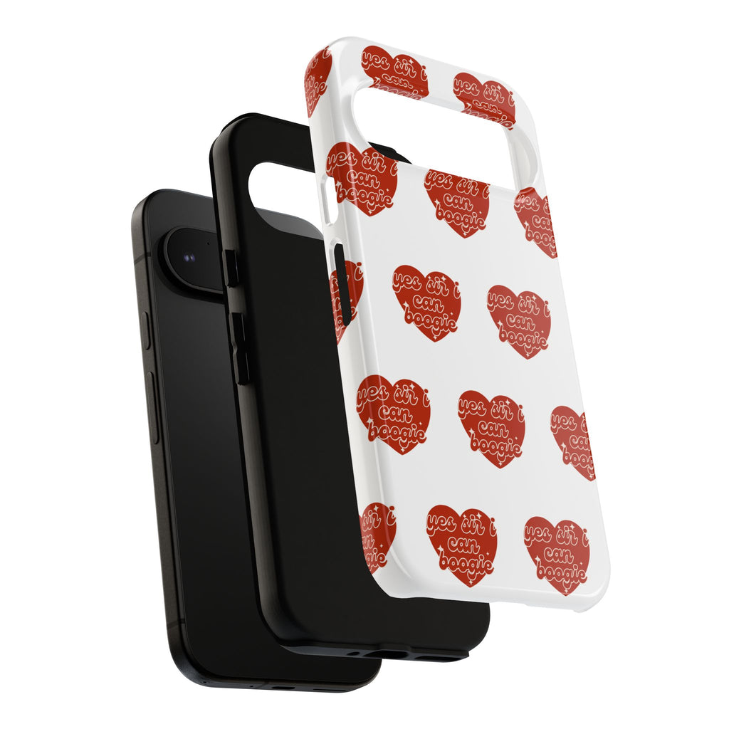Yes Sir I Can Boogie heart pattern Phone Case | iPhone Samsung protective case
