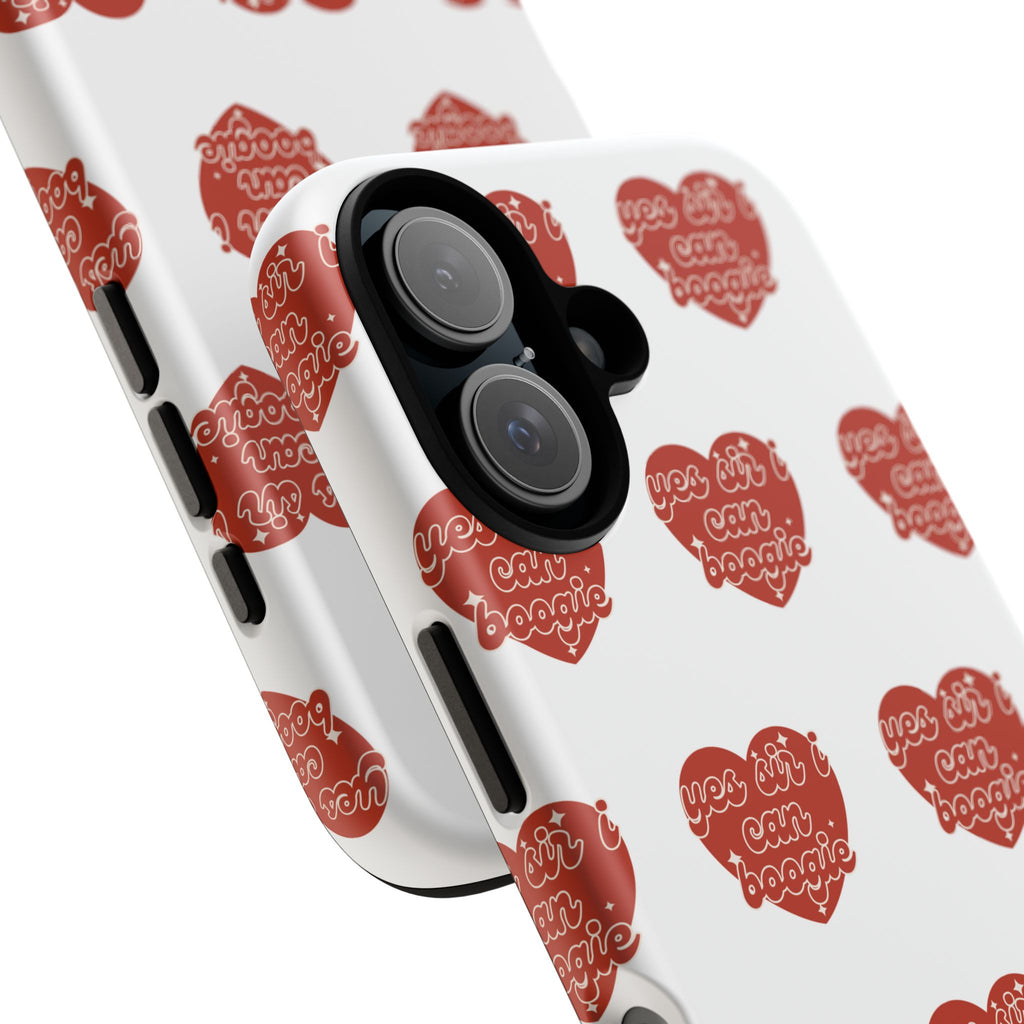 Yes Sir I Can Boogie heart pattern Phone Case | iPhone Samsung protective case