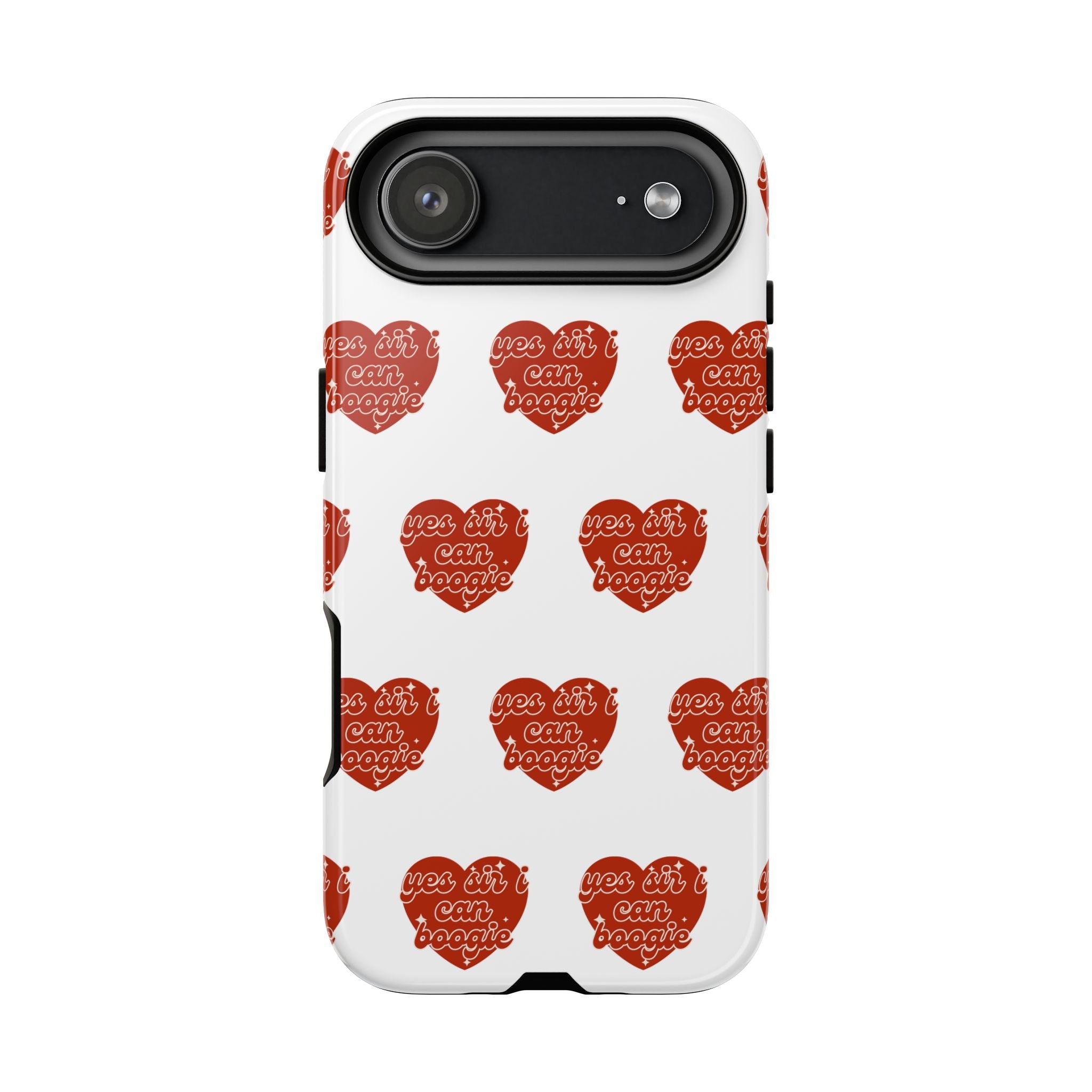 Yes Sir I Can Boogie heart pattern Phone Case | iPhone Samsung protective case