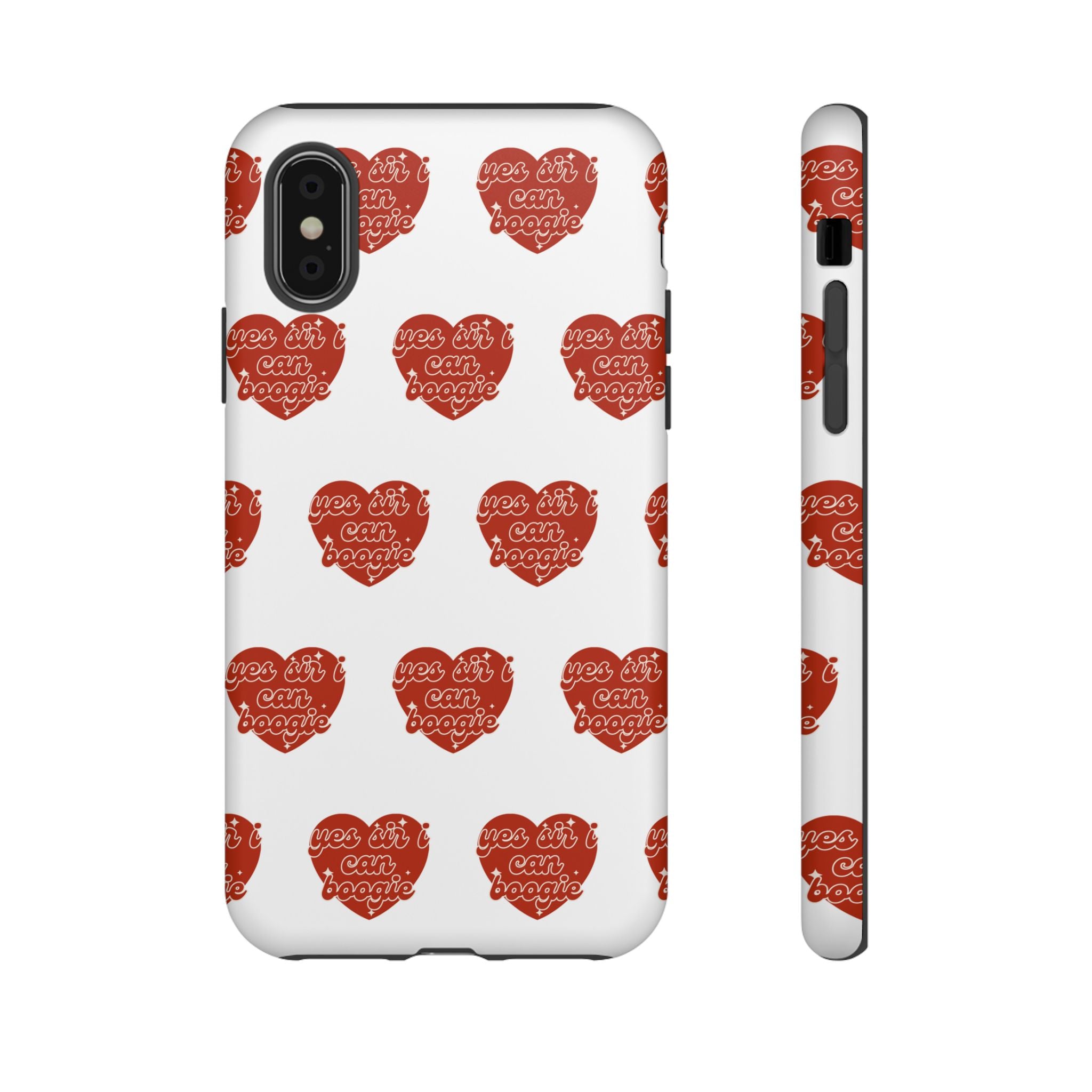 Yes Sir I Can Boogie heart pattern Phone Case | iPhone Samsung protective case