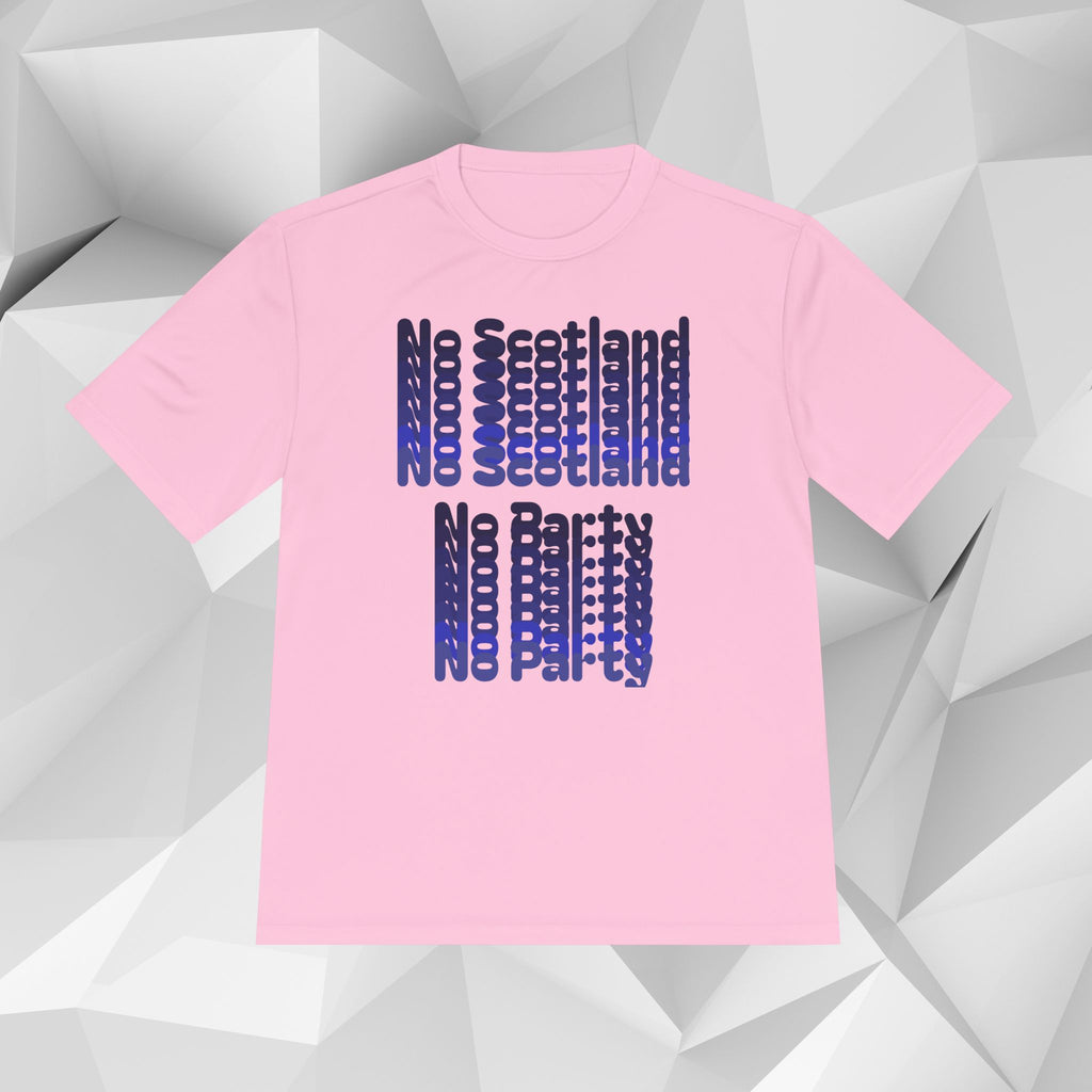 No Scotland No Party T-Shirt — Scottish Pride Graphic Tee