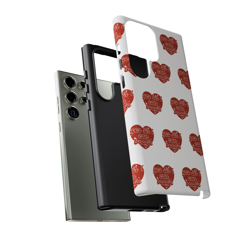 Yes Sir I Can Boogie heart pattern Phone Case | iPhone Samsung protective case