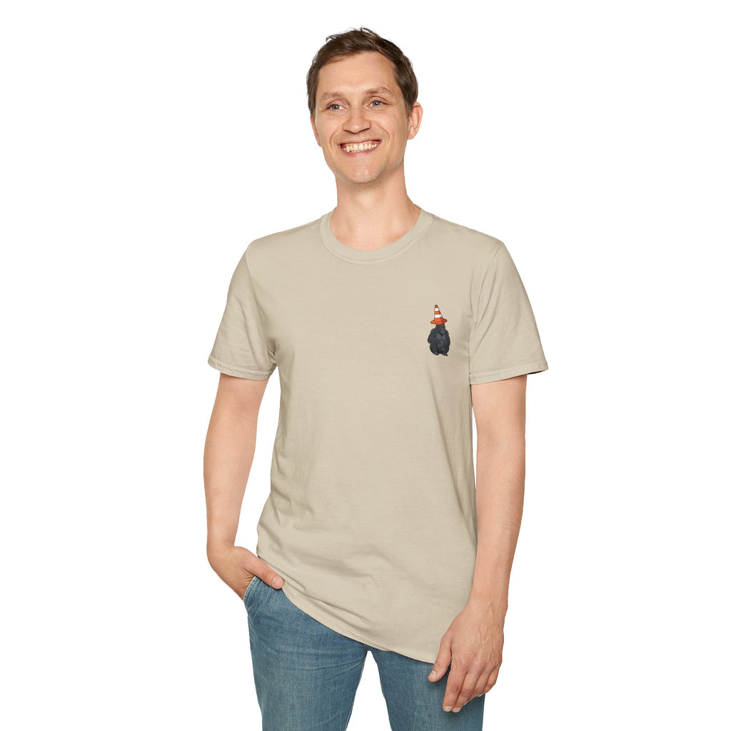 Copy of Boston Skyline Tee — Playful Traffic Cone Graphic (Boston & Scotland Fans)