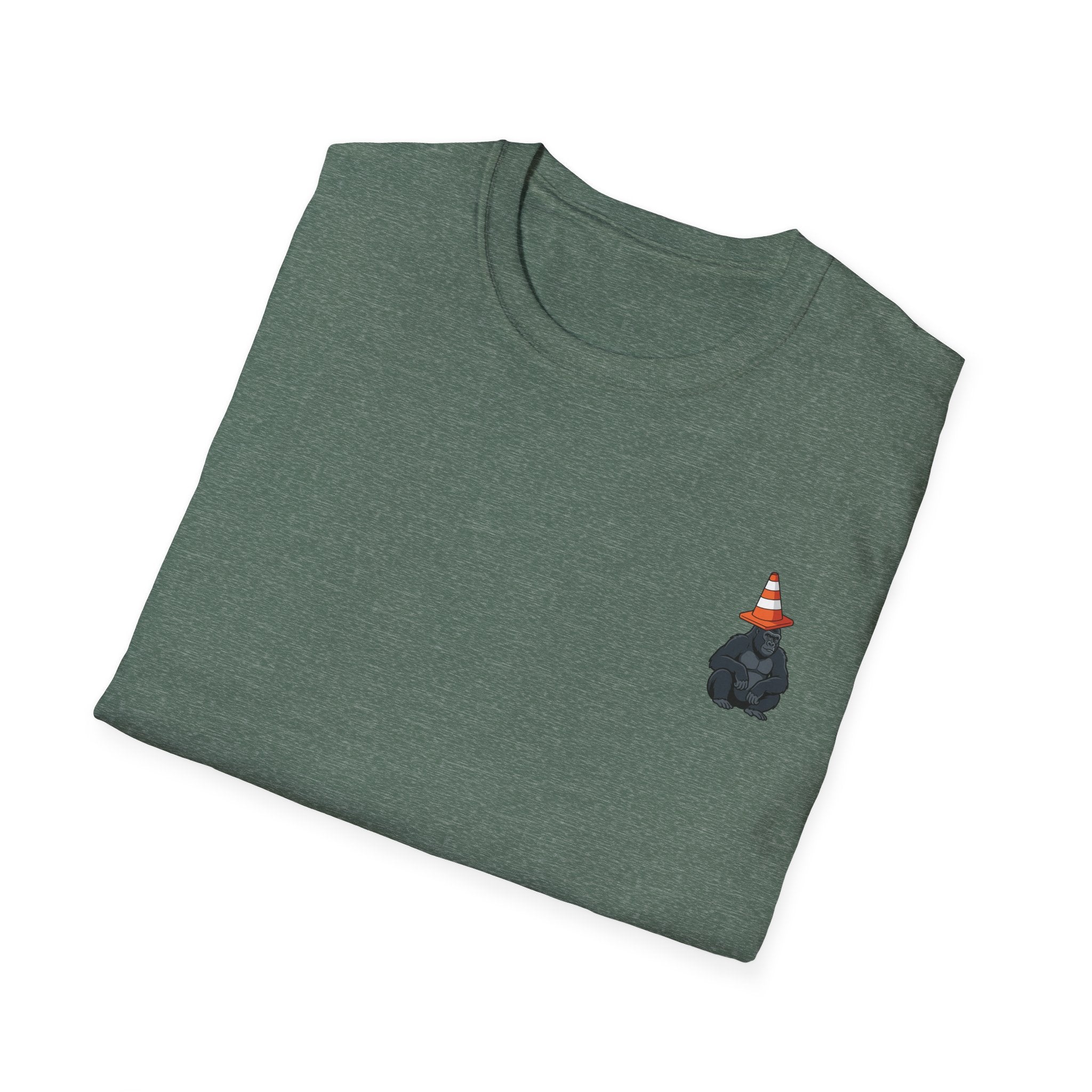 Copy of Boston Skyline Tee — Playful Traffic Cone Graphic (Boston & Scotland Fans)