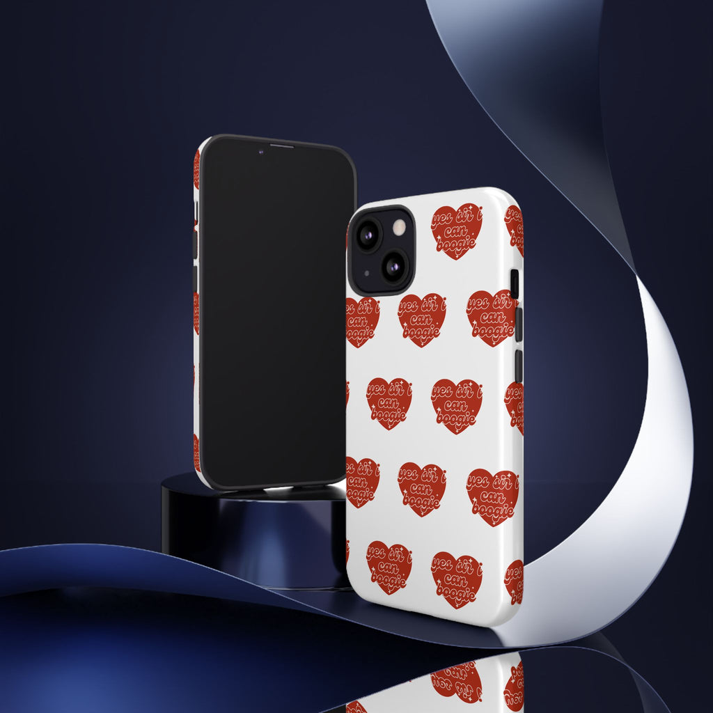 Yes Sir I Can Boogie heart pattern Phone Case | iPhone Samsung protective case