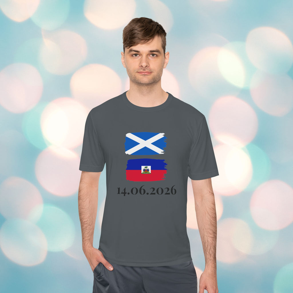 Scotland vs Haiti World Cup Tee — Match Date Comfy Soccer Shirt