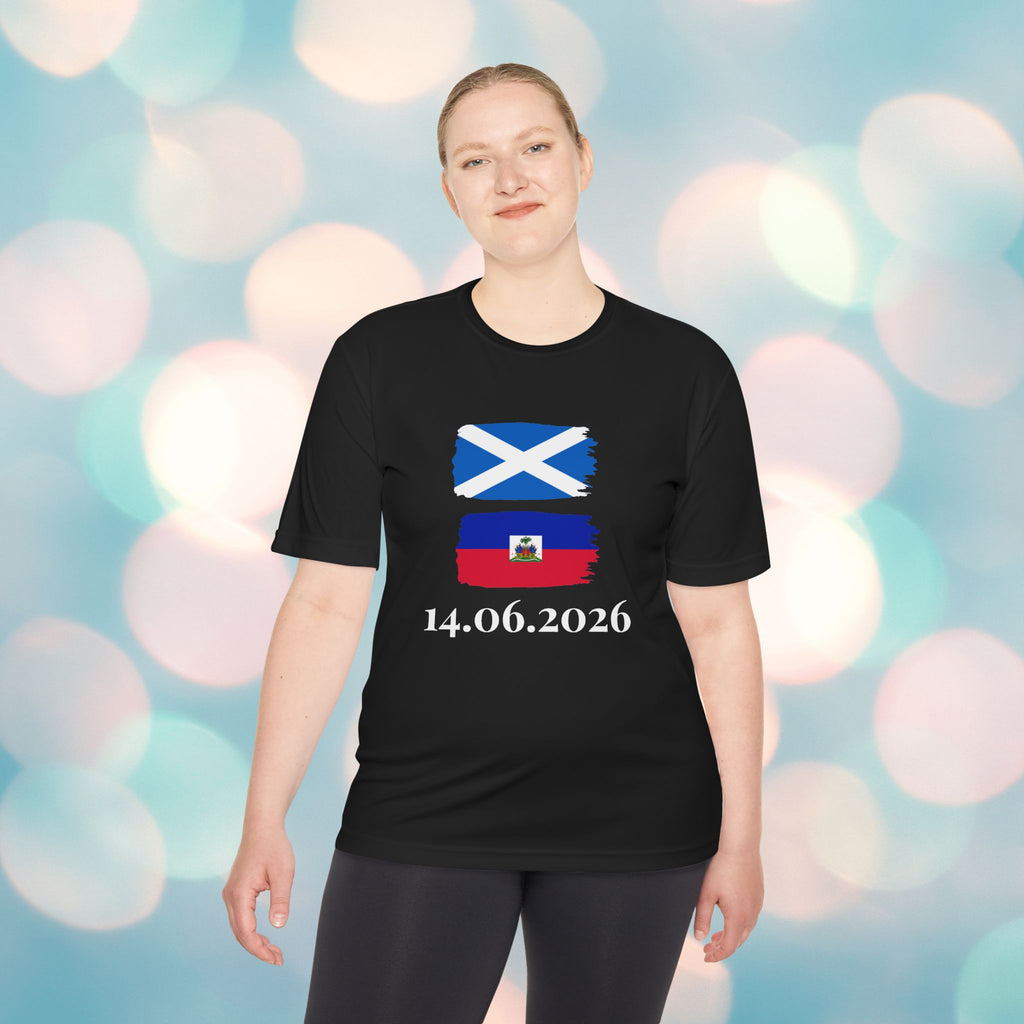 Scotland vs Haiti World Cup Tee — Match Date Comfy Soccer Shirt